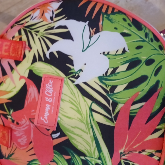 NWT Emma & Chloe Insulated Tropical Lunch Tote - Picture 7 of 8